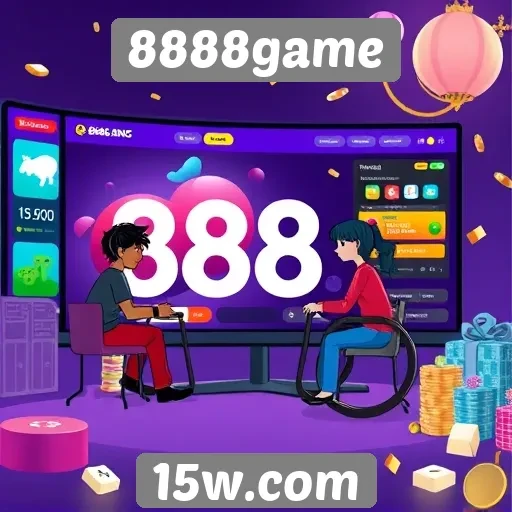 Acessibilidade e usabilidade do site 8888game