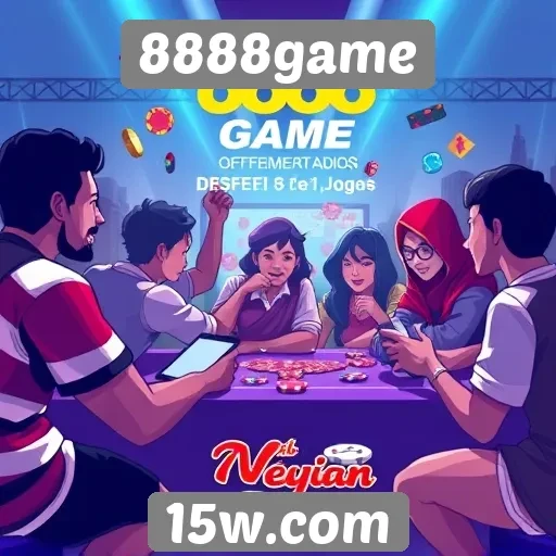 Comunidade de jogadores no 8888game cresce rapidamente